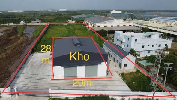 Mặt Tiền TL824, Xã Thạnh Lợi: Xưởng 9800m2, Giá Tốt, Gần KCN Thịnh Phát